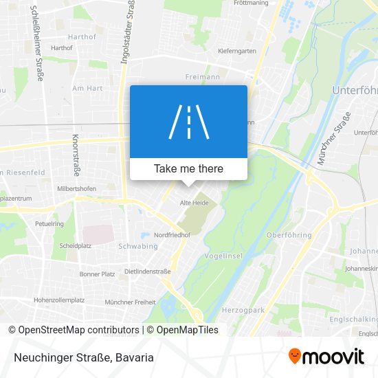 Neuchinger Straße map