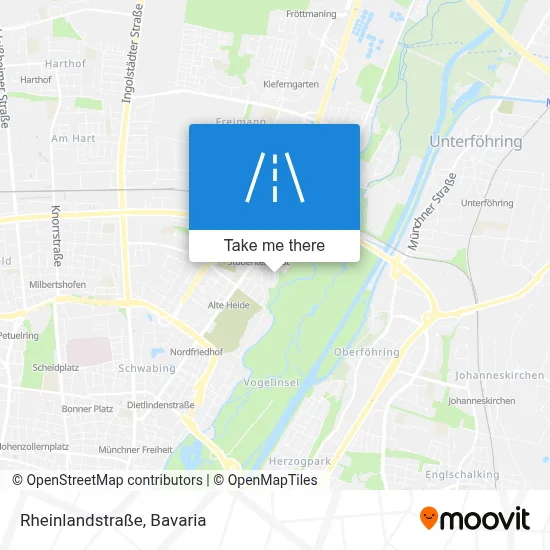 Rheinlandstraße map