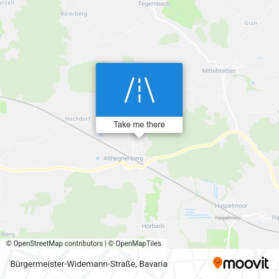 Bürgermeister-Widemann-Straße map