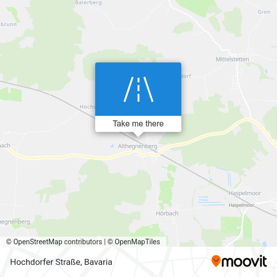 Hochdorfer Straße map