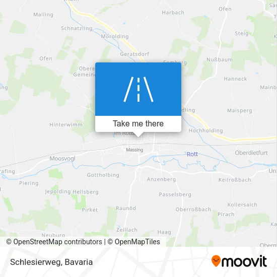 Карта Schlesierweg