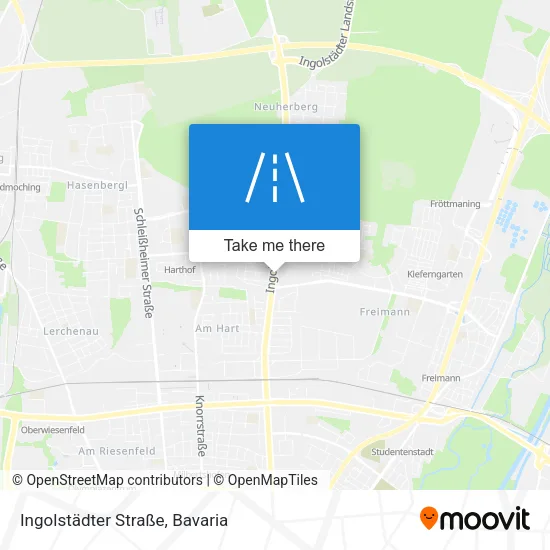 Ingolstädter Straße map