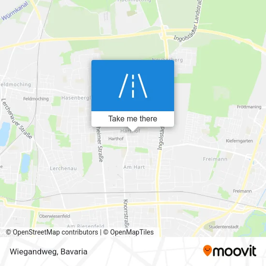 Карта Wiegandweg