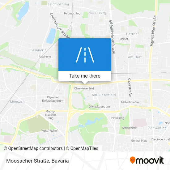 Moosacher Straße map