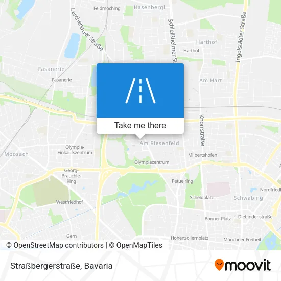 Straßbergerstraße map
