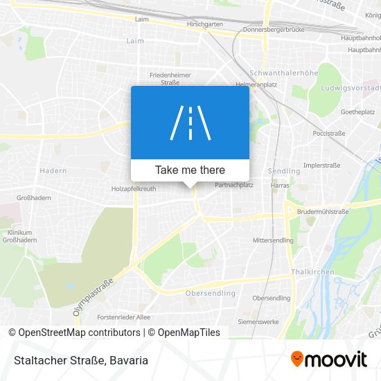 Staltacher Straße map