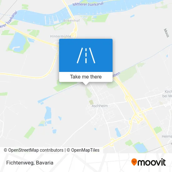 Карта Fichtenweg