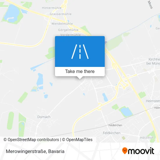 Merowingerstraße map