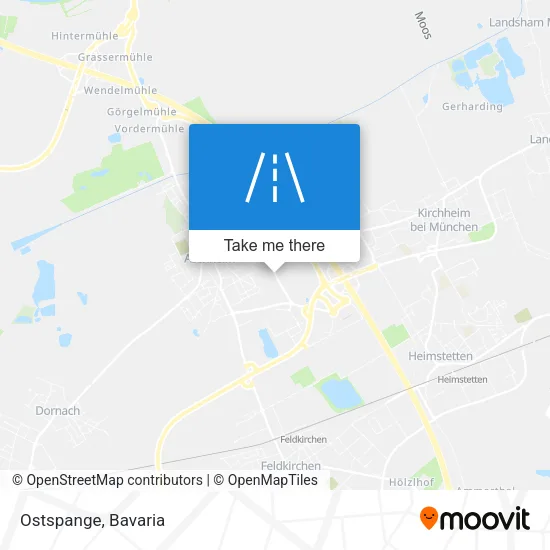 Карта Ostspange