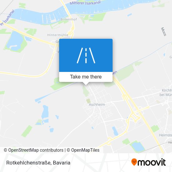 Rotkehlchenstraße map