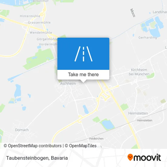 Карта Taubensteinbogen