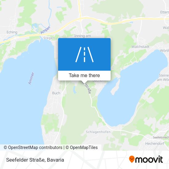 Seefelder Straße map