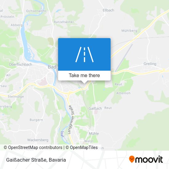Gaißacher Straße map