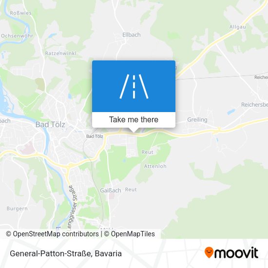 General-Patton-Straße map