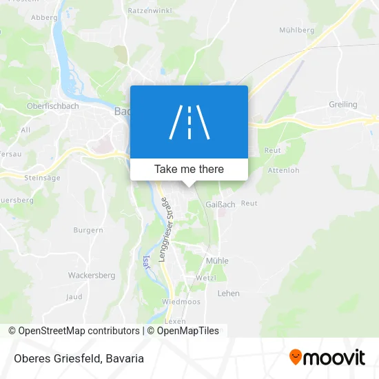 Карта Oberes Griesfeld
