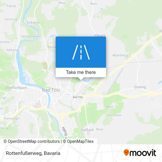Rottenfußerweg map