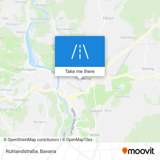 Ruhlandstraße map