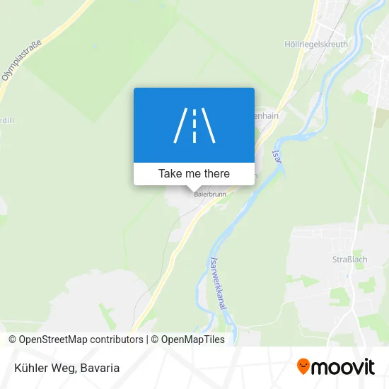 Карта Kühler Weg
