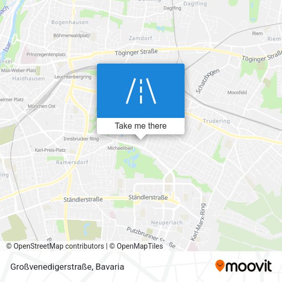 Großvenedigerstraße map