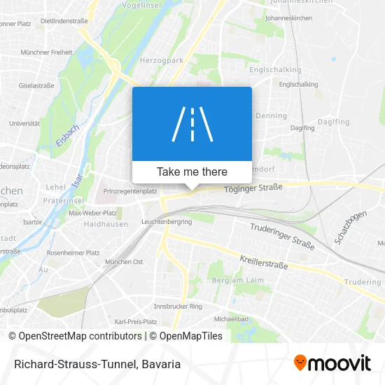 Карта Richard-Strauss-Tunnel