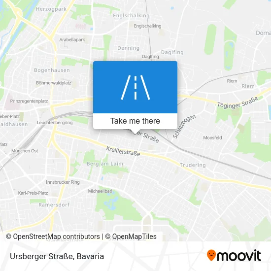 Карта Ursberger Straße