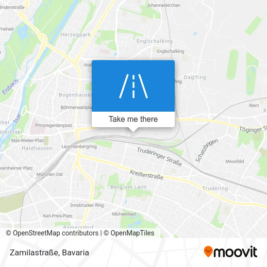 Карта Zamilastraße
