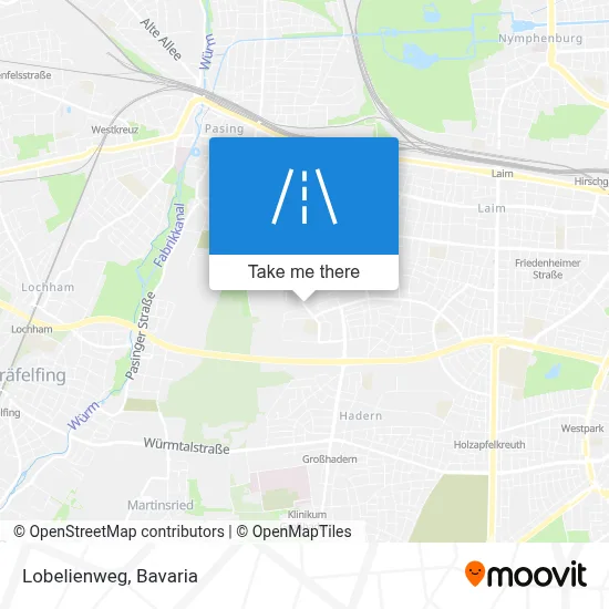 Lobelienweg map