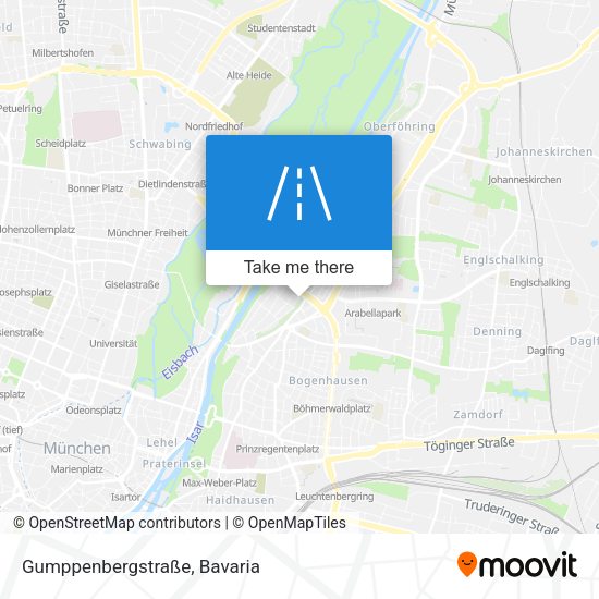 Gumppenbergstraße map