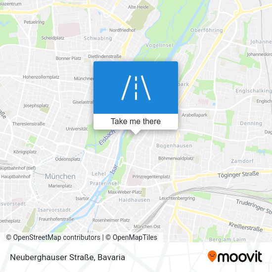 Neuberghauser Straße map
