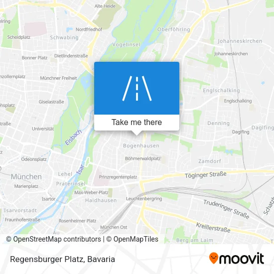 Карта Regensburger Platz