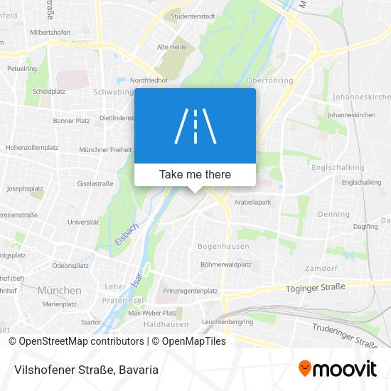 Vilshofener Straße map