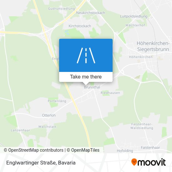 Englwartinger Straße map