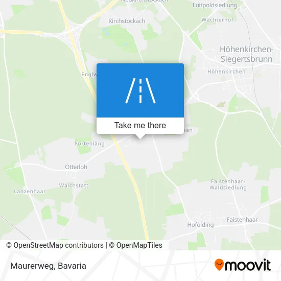 Карта Maurerweg