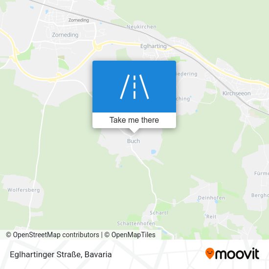 Eglhartinger Straße map