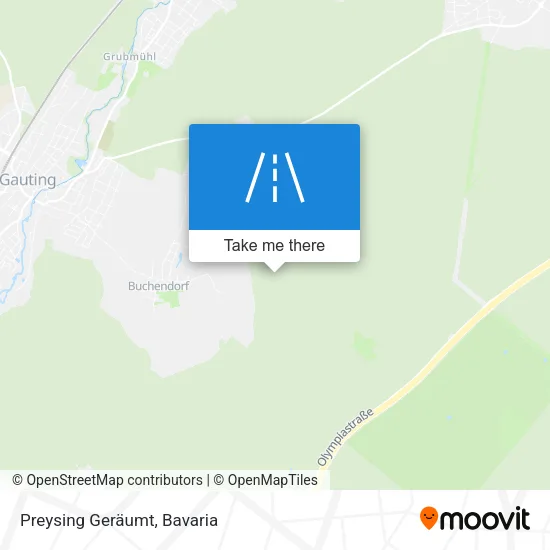 Карта Preysing Geräumt