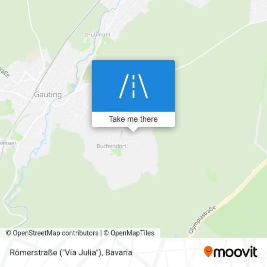 Römerstraße ("Via Julia") map