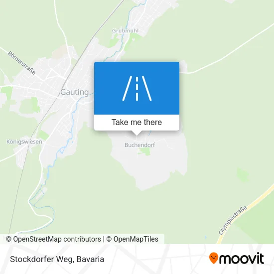 Карта Stockdorfer Weg