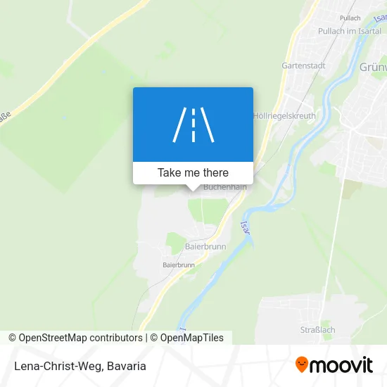 Карта Lena-Christ-Weg