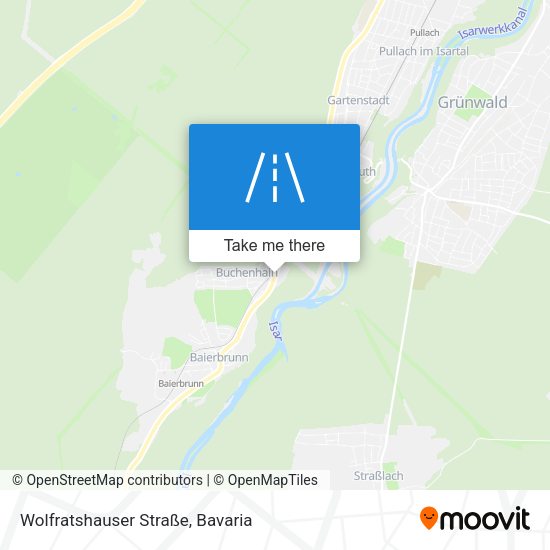 Wolfratshauser Straße map