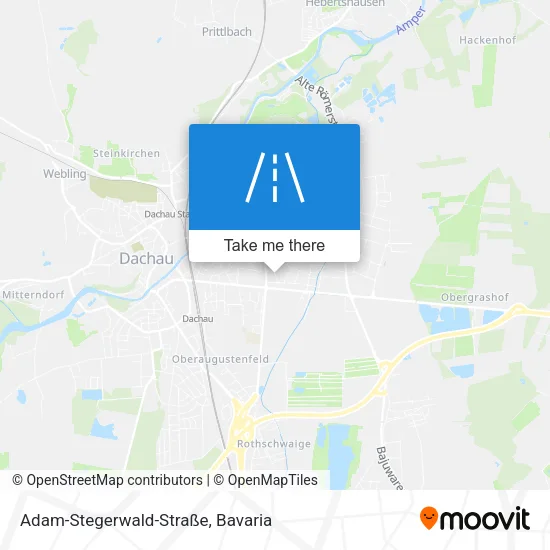 Карта Adam-Stegerwald-Straße