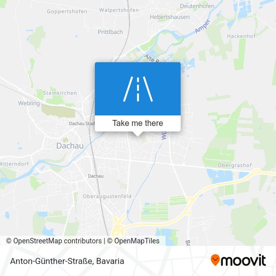 Anton-Günther-Straße map