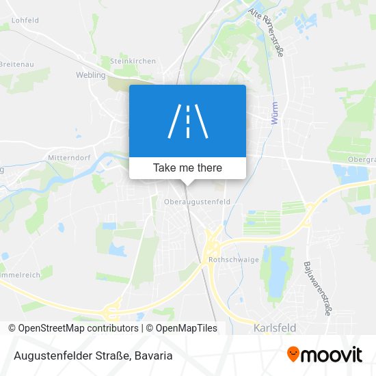 Augustenfelder Straße map