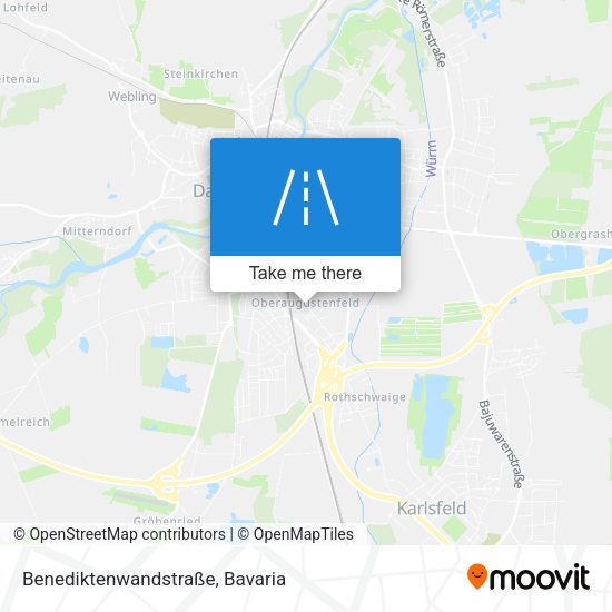 Benediktenwandstraße map