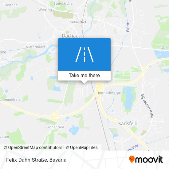 Felix-Dahn-Straße map