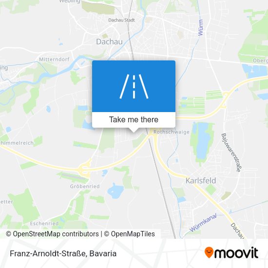 Franz-Arnoldt-Straße map