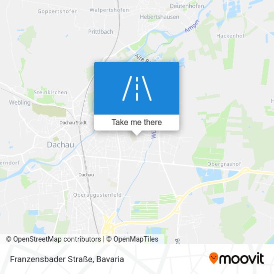 Franzensbader Straße map