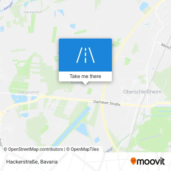 Карта Hackerstraße