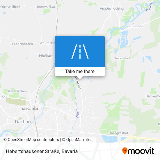 Hebertshausener Straße map