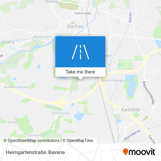 Heimgartenstraße map