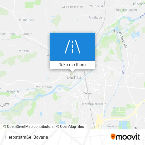 Herbststraße map